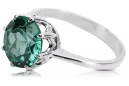 Vintage Stil Ring Smaragd Sterling Silber 925 vrc157s